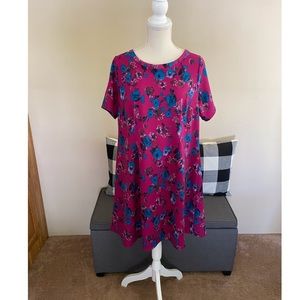 Lane Bryant Floral A Line Dress Size 14/16
